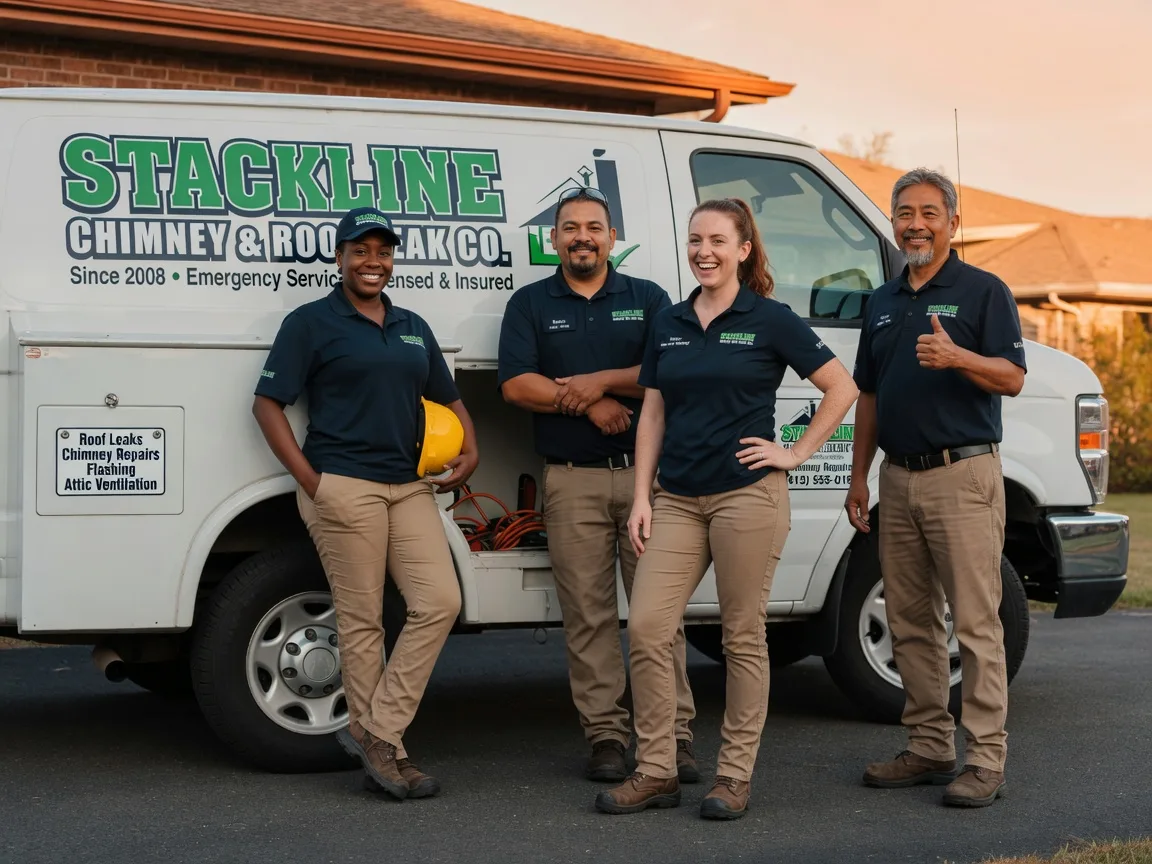 Chimney flashing repair company in Lucile, ID